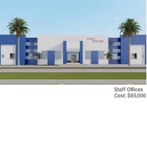 Proposed Zoe University building projects